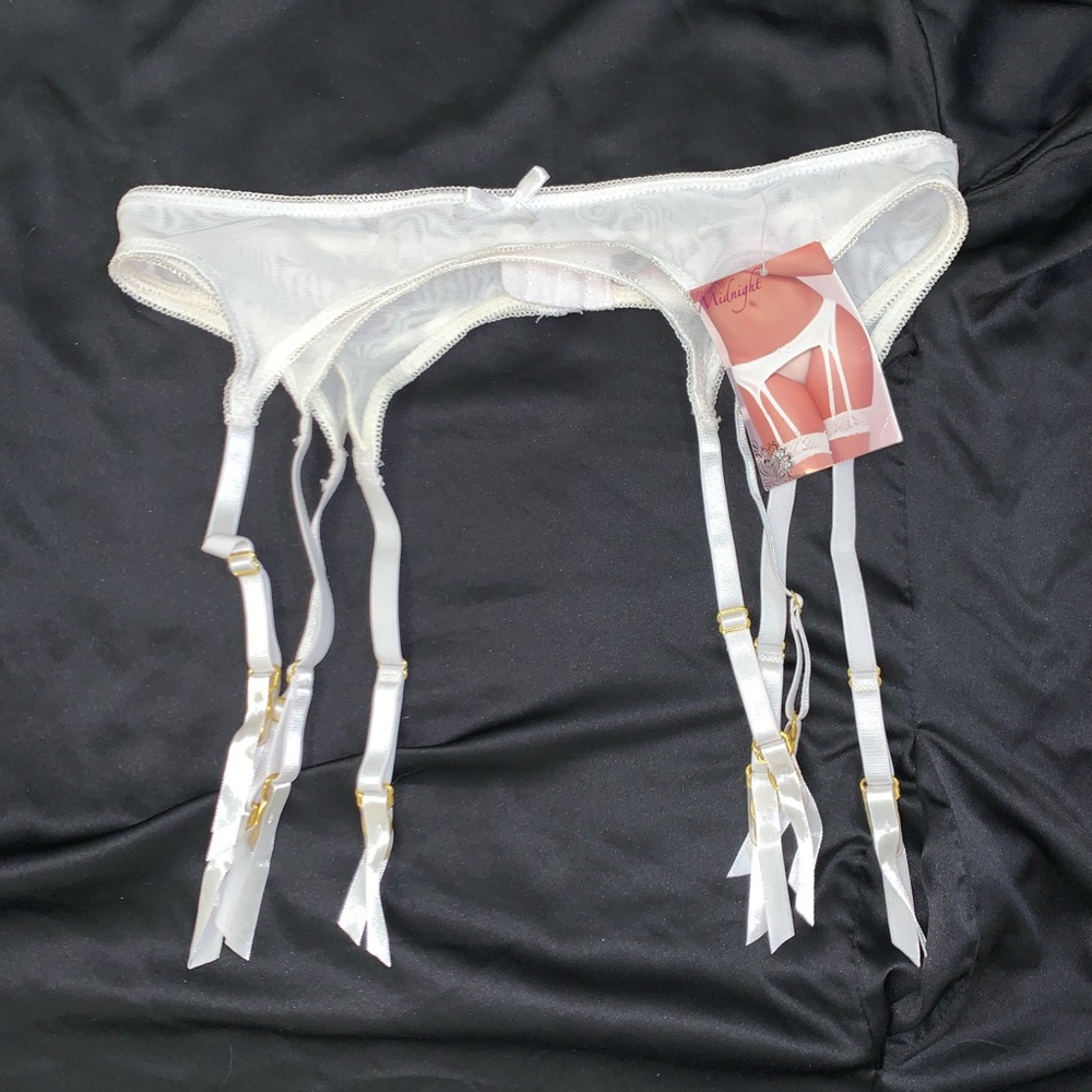 White Garter Belt